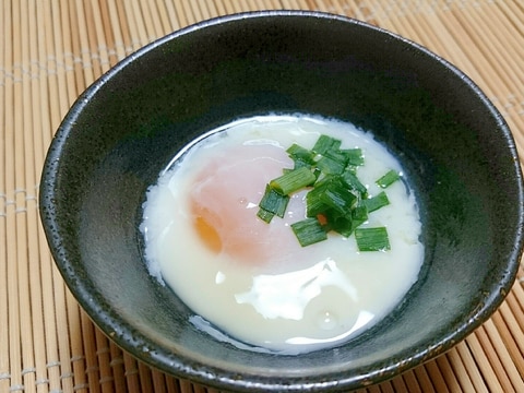 保温水筒でほったらかし温泉卵